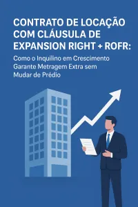 Imagem principal do artigo Contrato de Locação com Cláusula de Expansion Right + ROFR